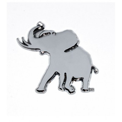 AL Chrome Elephant Emblem